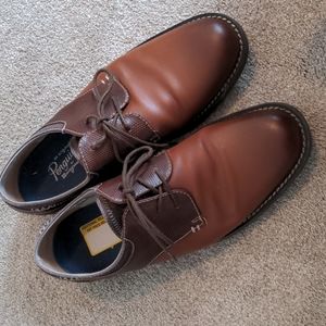 Men's brown vegan Oxford shoes